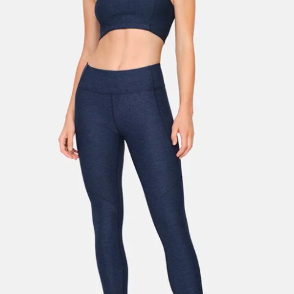 Outdoor Voices 7/8 Warmup Leggings NAVY SMALL